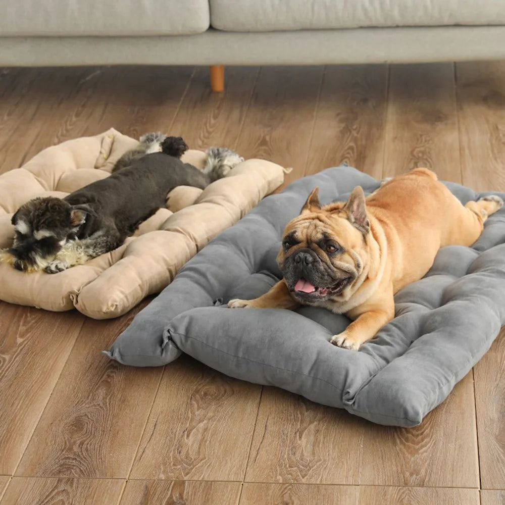 Multifunction Dog Bed Mat 3 in 1 Soft Pet Cushion for Dogs and Cats Warm Winter Puppy Kitten Nest Kennel