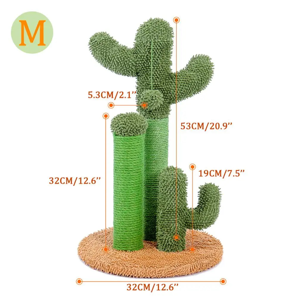 H228cm Cat Tree Toy Condo Multi-Layer Climbing Tower with Hammock Solid Wood Post for Cats