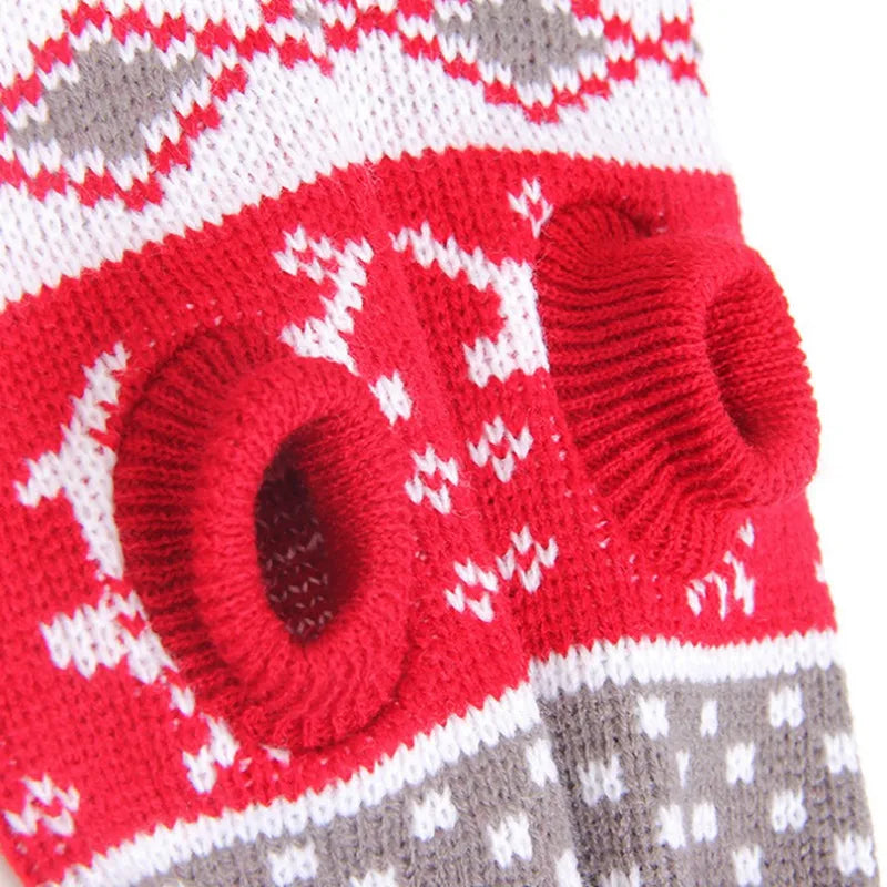 XS-XXL Christmas Pet Dog Sweaters Autumn Winter Warm Pet Cat Clothing for Small Large Dog Chihuahua Puppy Sweater Coat Outfit