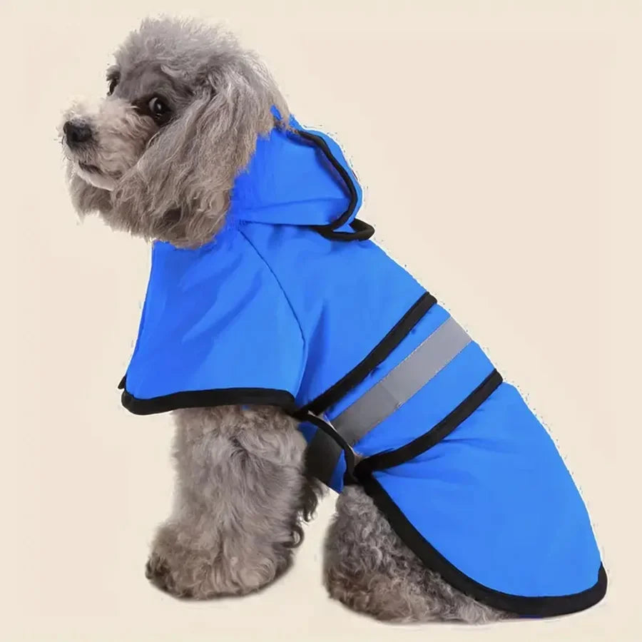 High-concerned Adjustable Waterproof Windproof Dog Raincoat