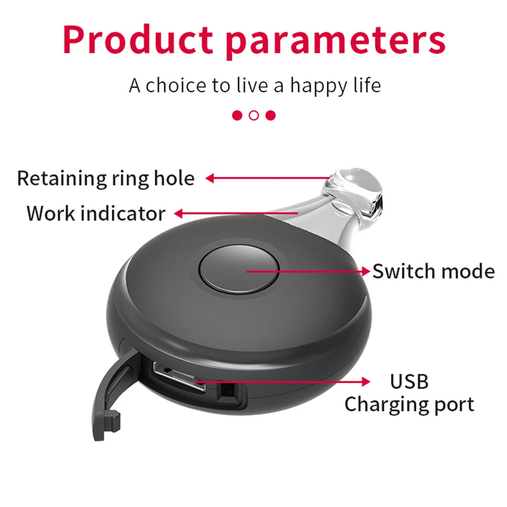 USB Rechargeable Ultrasonic Collar for Flea Tick Lice Pets