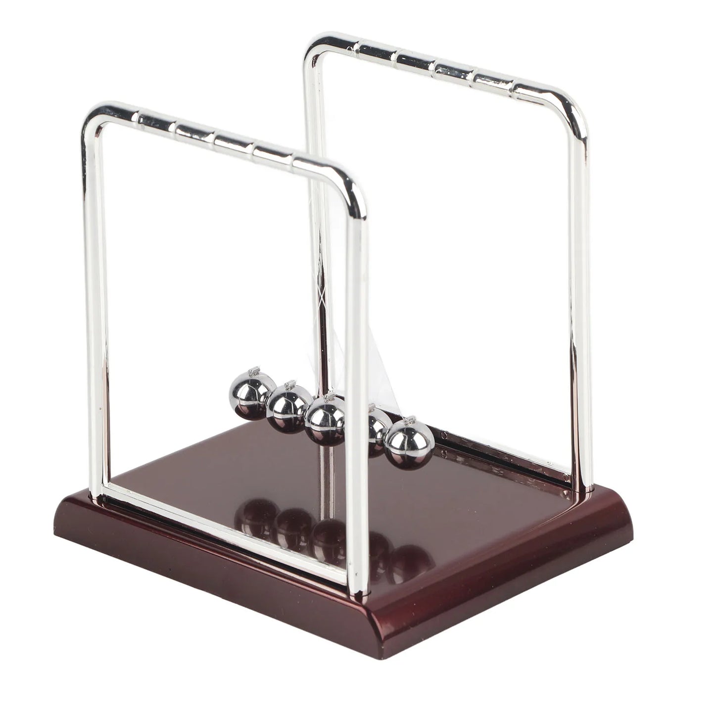 Square Shape Balance Pendulum Ball Toy Home Office Desk Table Ornament Gift