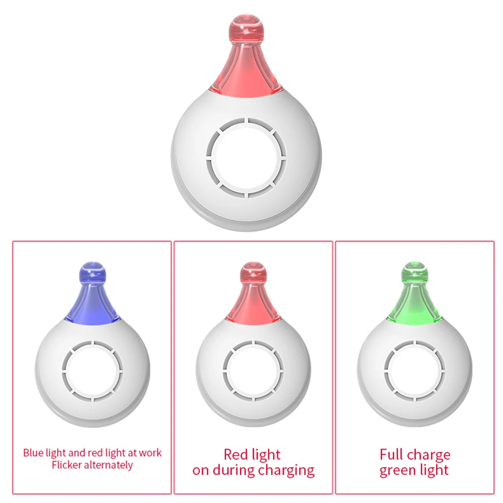 USB Rechargeable Ultrasonic Collar for Flea Tick Lice Pets