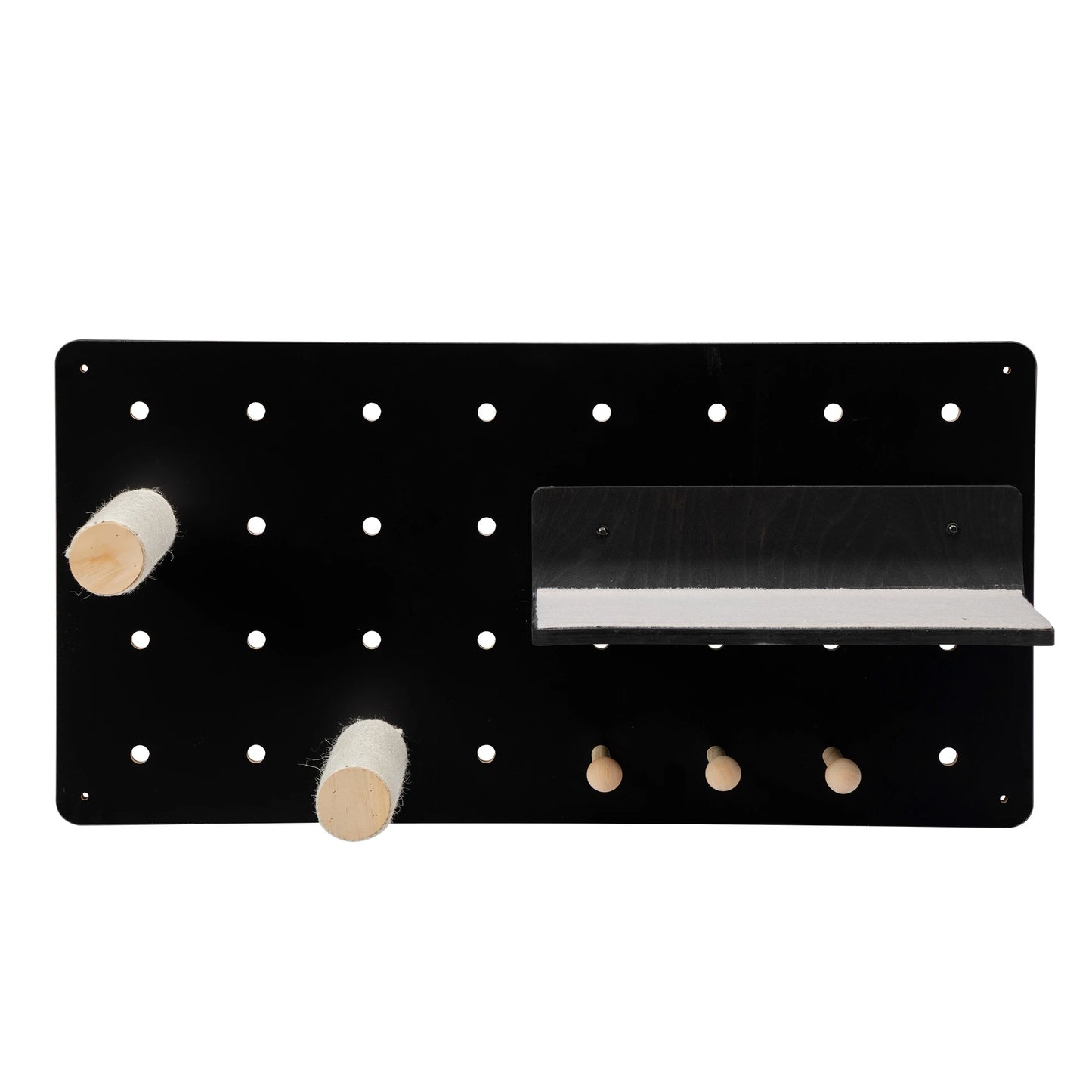 Wall Mounted Cat Shelves and Steps Floating Cat Tree with Sisal Scratching Posts and Jumping Platforms