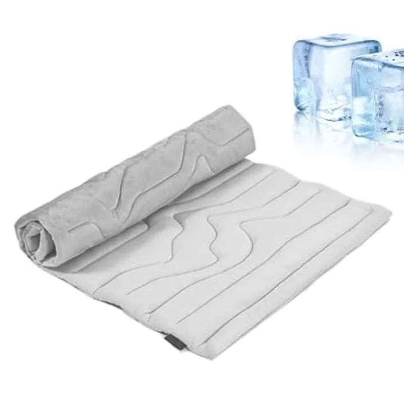 Dog Cooling Mat 2025 Upgraded Pet Cooling Pad for Dogs Cats Portable Dog Cool Bed for Summer Non-Slip Washable Ideal for Indoor