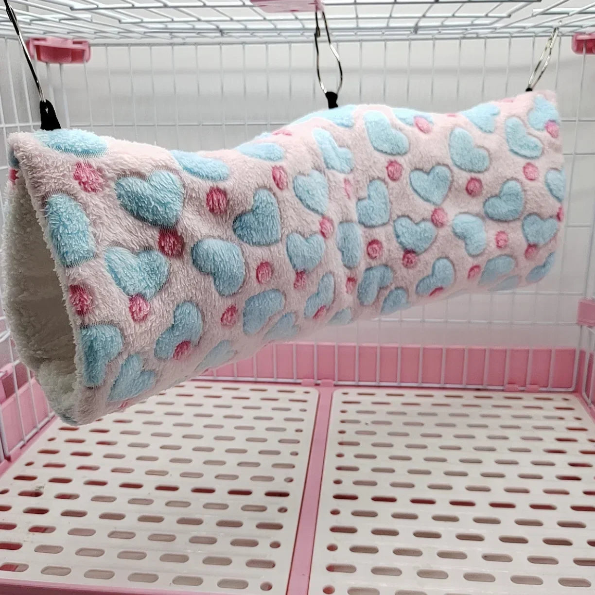 Ultra Soft Plush Pet Tunnel Nest Hamster Sugar Glider