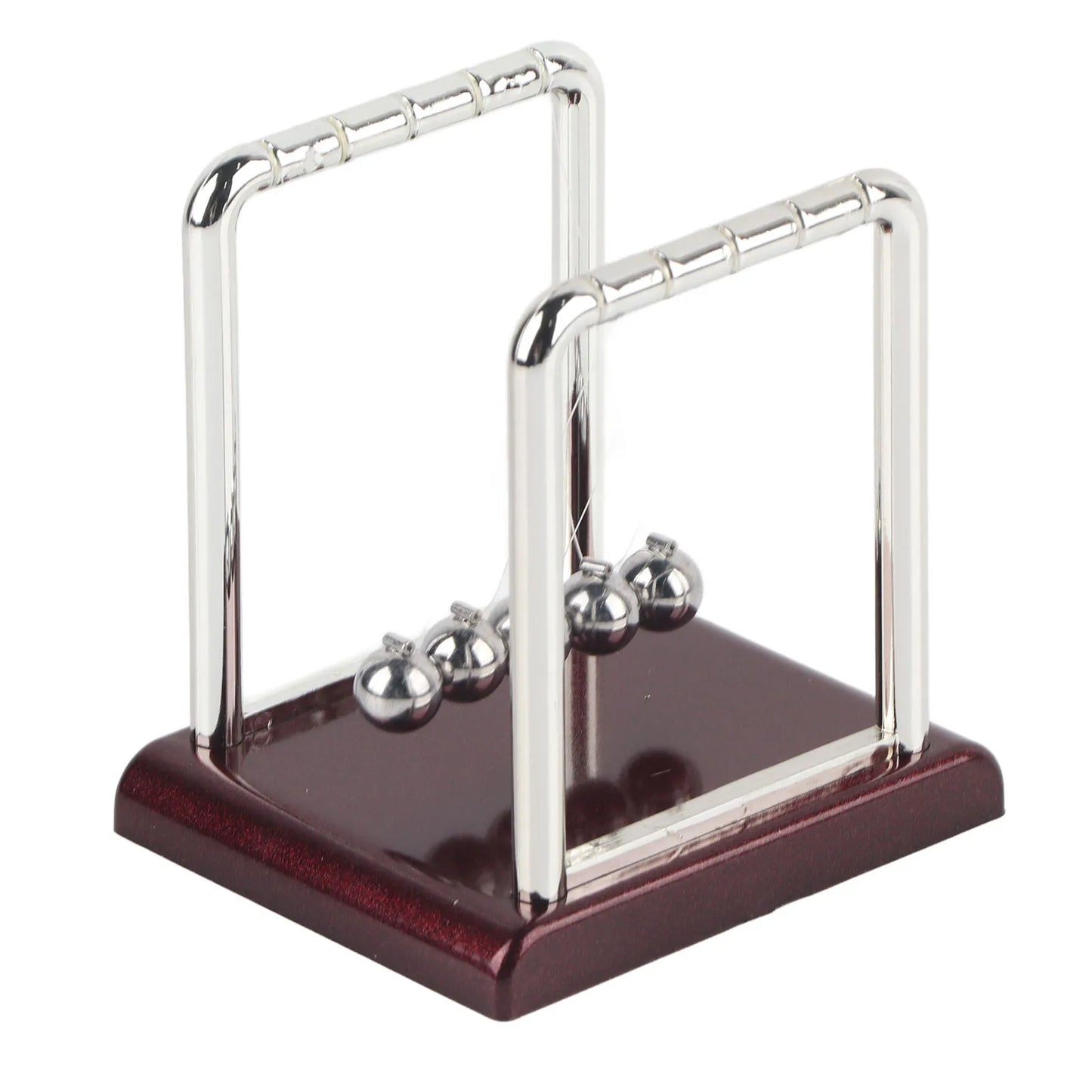 Square Shape Balance Pendulum Ball Toy Home Office Desk Table Ornament Gift