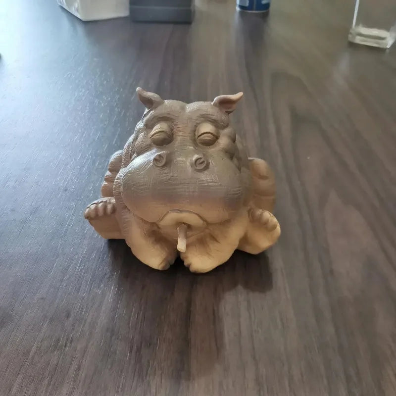 New Hippo Decor Pond Spitter Statue Hippo Garden Supplies Outdoor Animal Sprinkler Yard Patio Home Decoration House Sculptures
