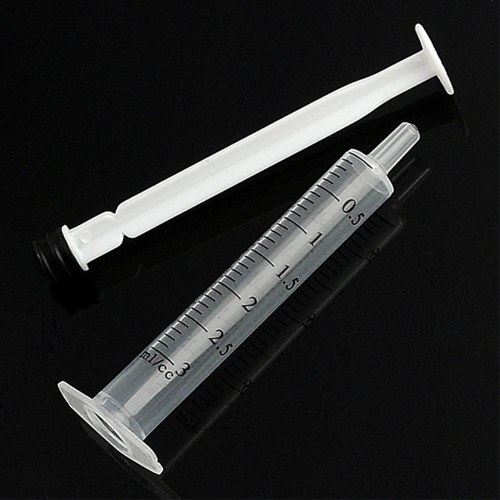50Pcs 3Ml Plastic Nutrient Syringes For Hydroponic Measuring