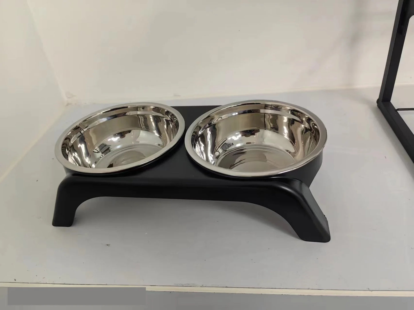 Choice Elevated Stainless Steel Raised Cat Bowls ABS Stand