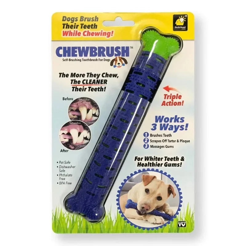 Dog Tooth Grinding Stick Food Grade Rubber Chew Toy Teeth