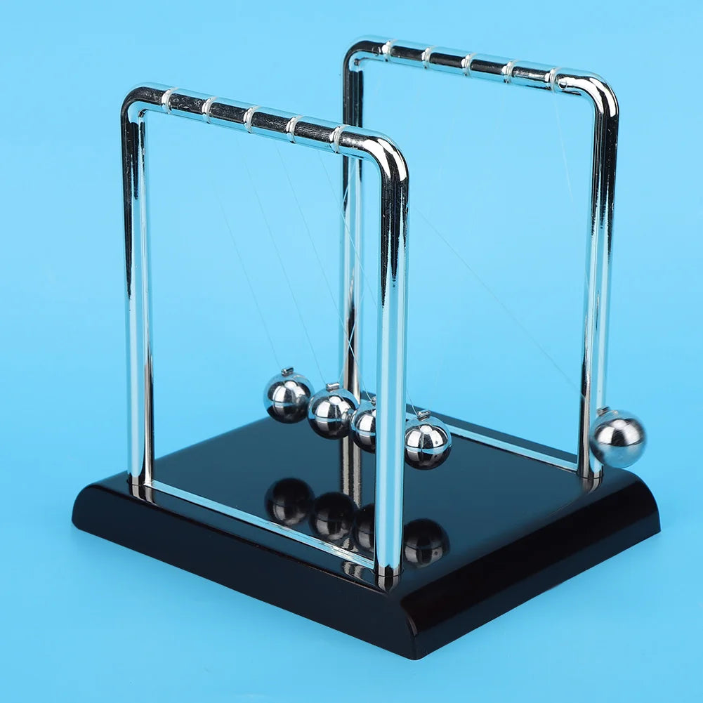 Square Shape Balance Pendulum Ball Toy Home Office Desk Table Ornament Gift