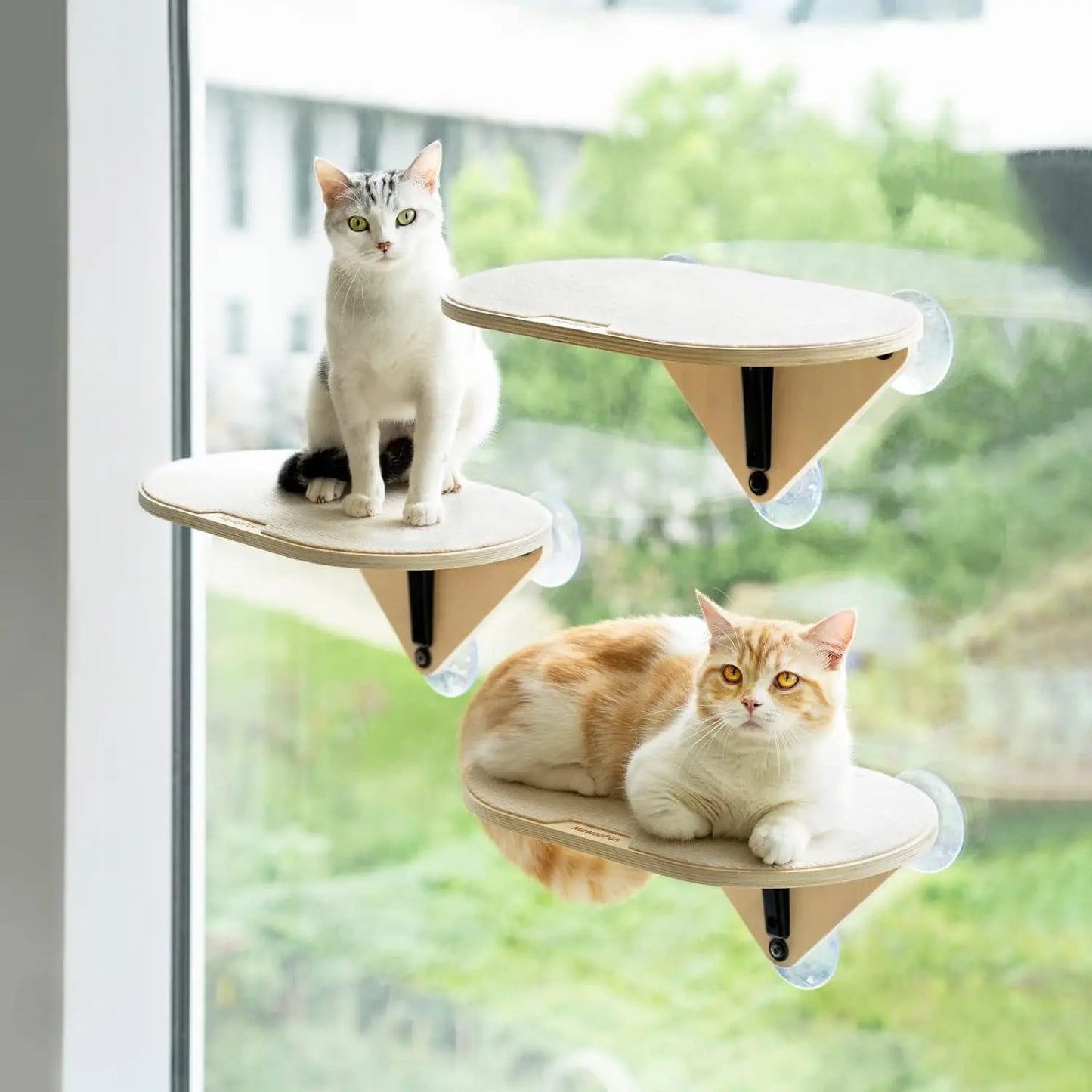 MEWOOFUNCN Cat Window Perch Hammock With Suction Cup Indoor