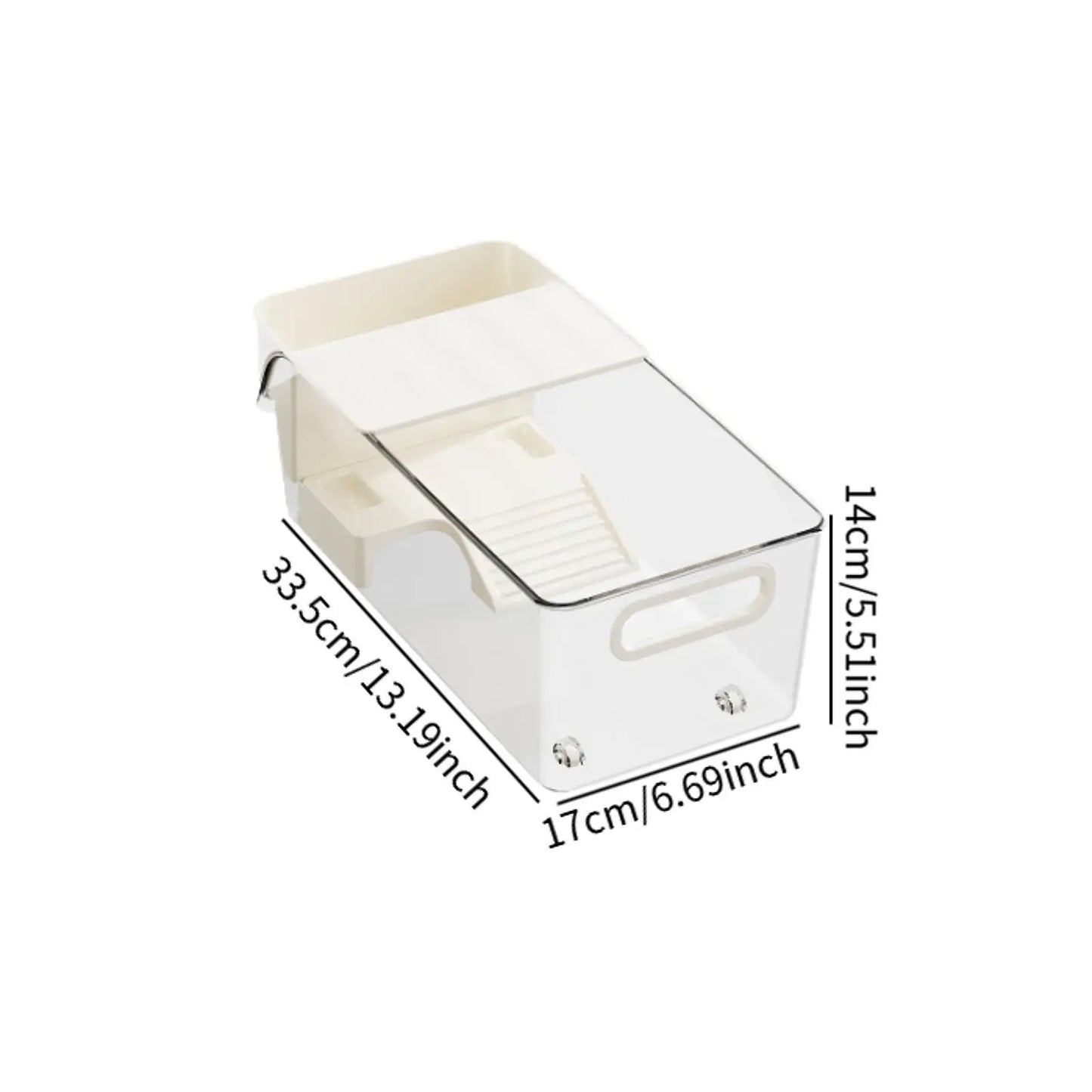 Turtle Tank With Basking Ramp Reptile Habitat Plastic Terrarium