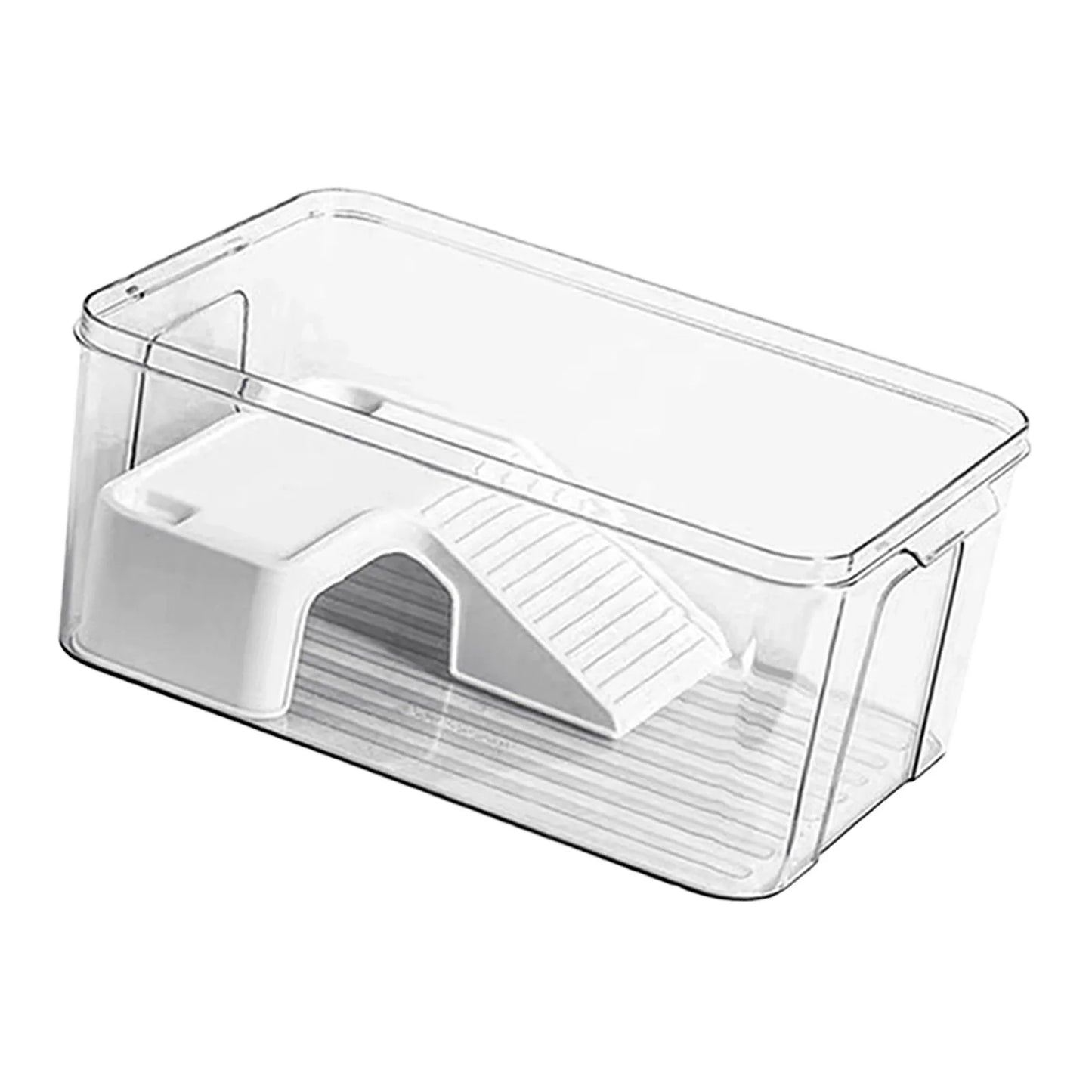 Turtle Tank With Basking Ramp Reptile Habitat Plastic Terrarium