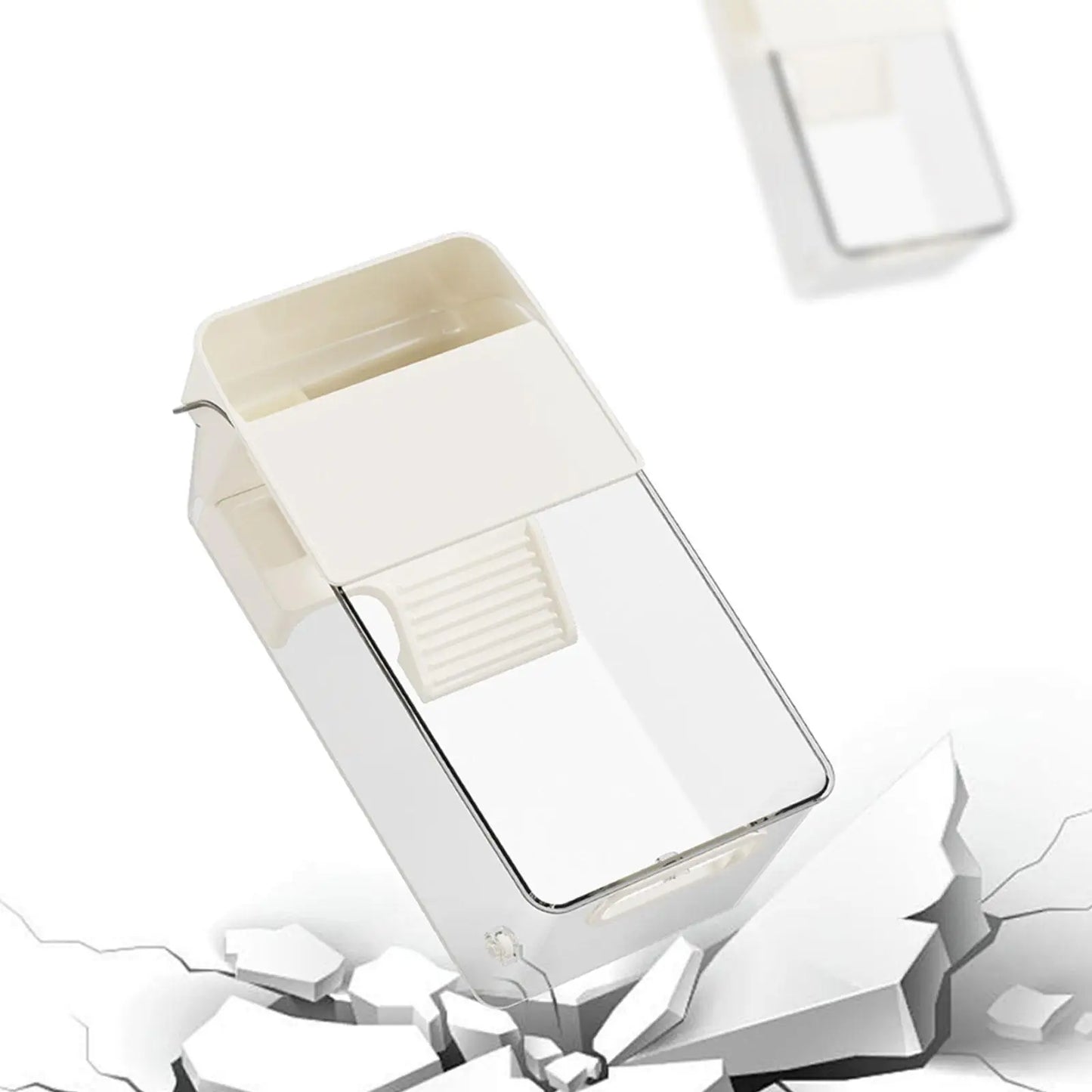 Turtle Tank With Basking Ramp Reptile Habitat Plastic Terrarium