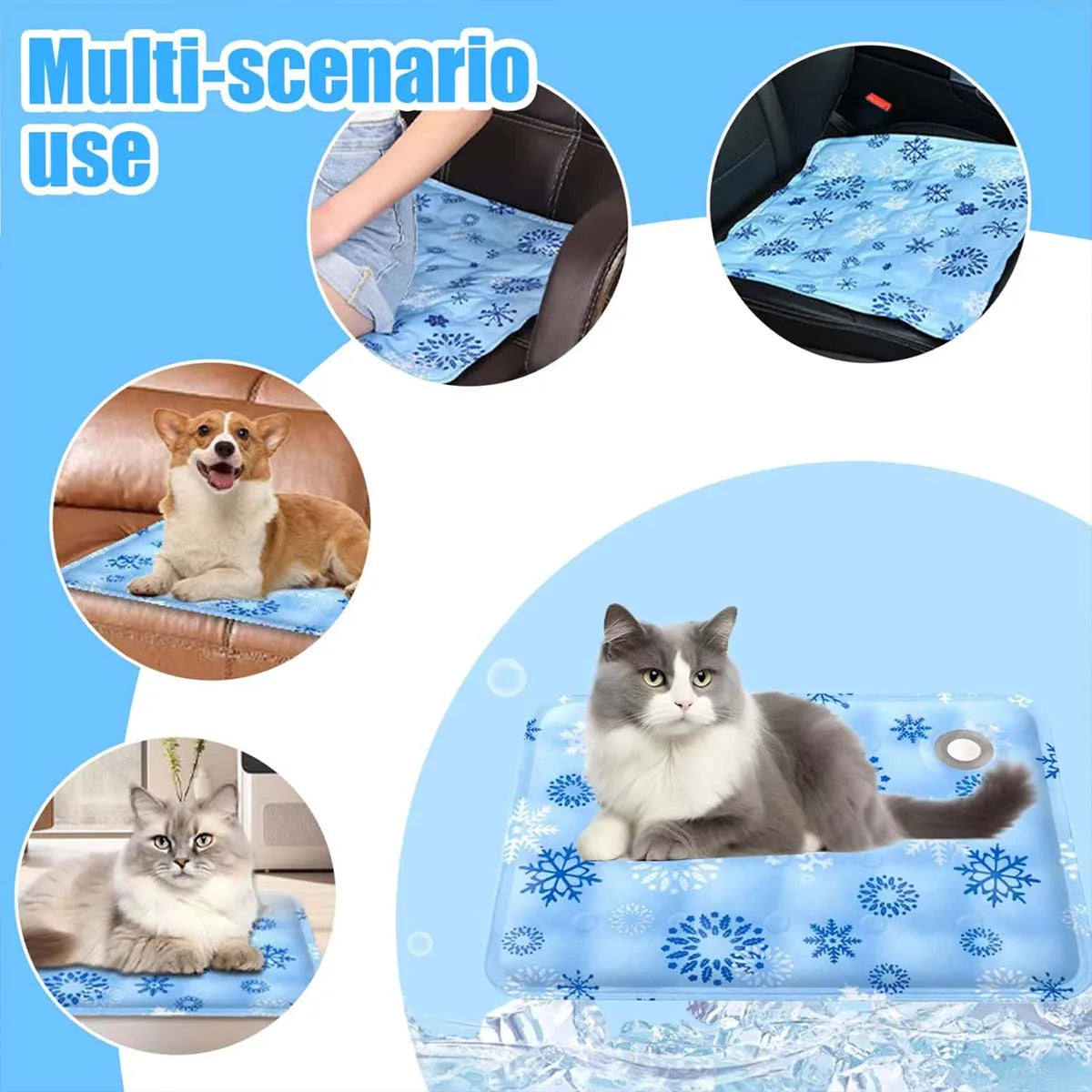 Guangdong Pet Cooling Mat Dry Ice Dog Cat Bed Waterproof