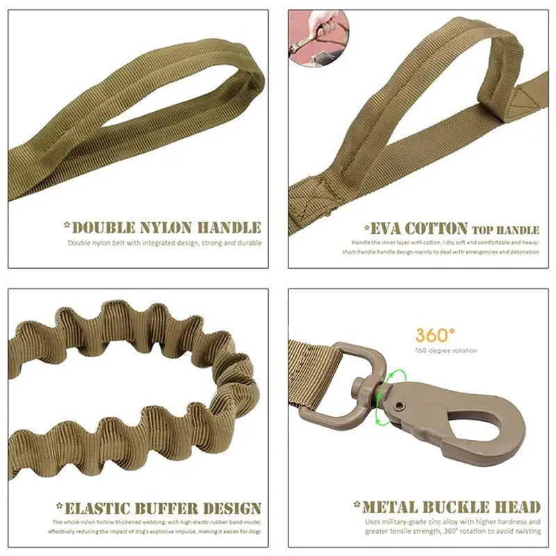 Petravelcn Tactical Dog Harness Vest With Patches Pack