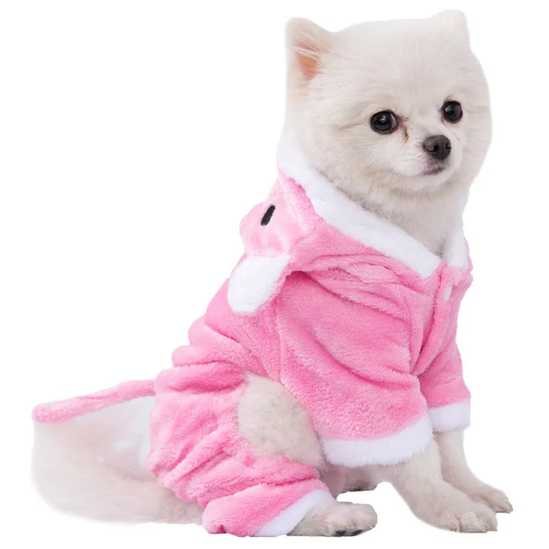 CN Zhejiang Fleece Dog Jumpsuit Pet Clothes Hoodie Costume