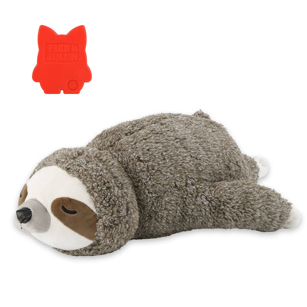FULED Forest Sloth Puppy Heartbeat Dog Toy For Stress Relief