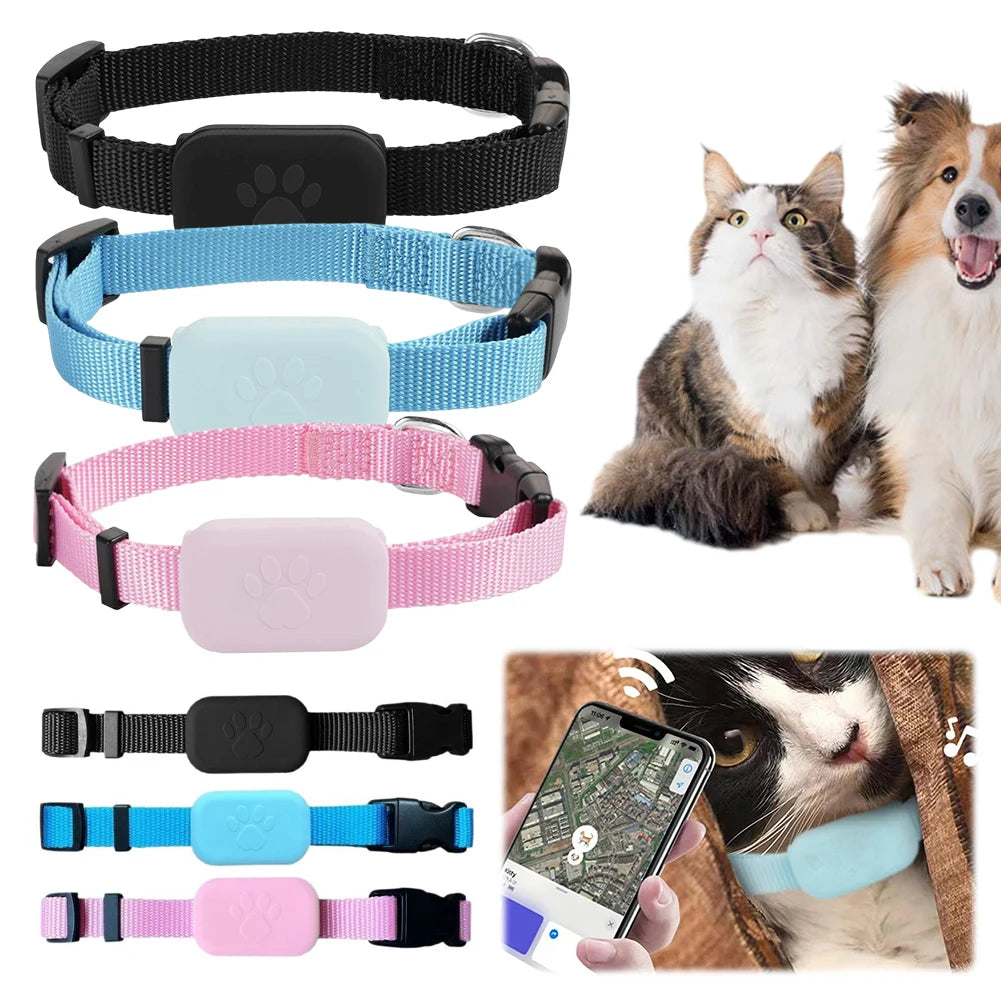 VAKIND Pet GPS Tracker With Adjustable Collar For Cats