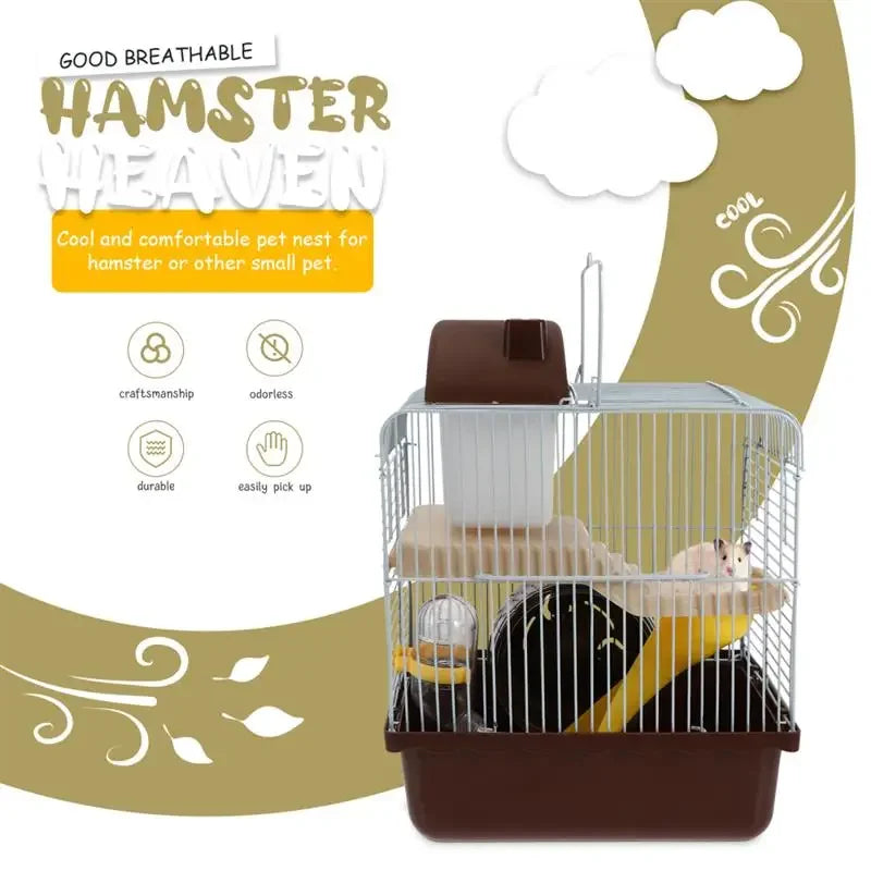 Zhejiang Double Layer Hamster Cage Luxury Villa Pet House