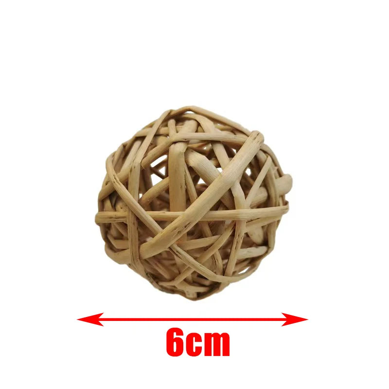 Natural Wood Chew Toys For Small Pets Rabbits Hamsters Rats