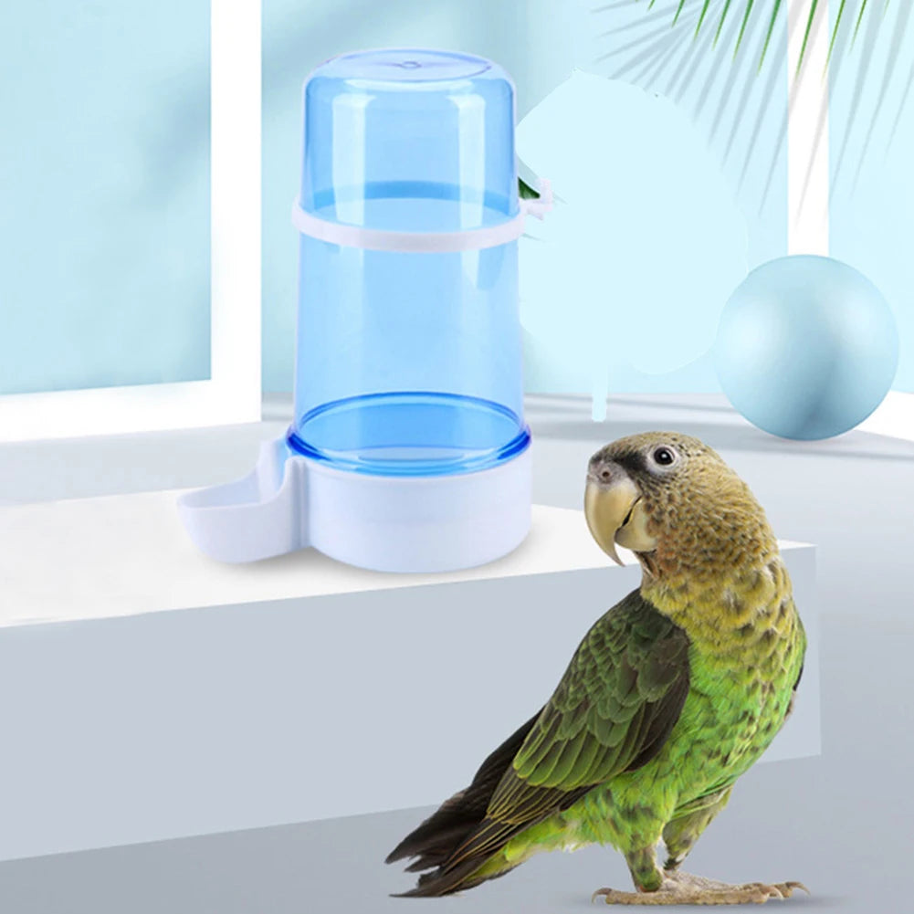 Bird Water Drinker Feeder Container Automatic Cage Bottle