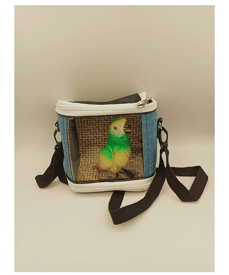 Zhejiang Outdoor Pet Bag Portable Detachable Bird Cage Carrier