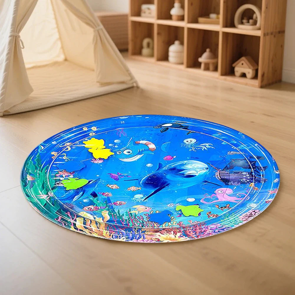 Shunmaii Cat Water Mat With Air Pump For Indoor Cats
