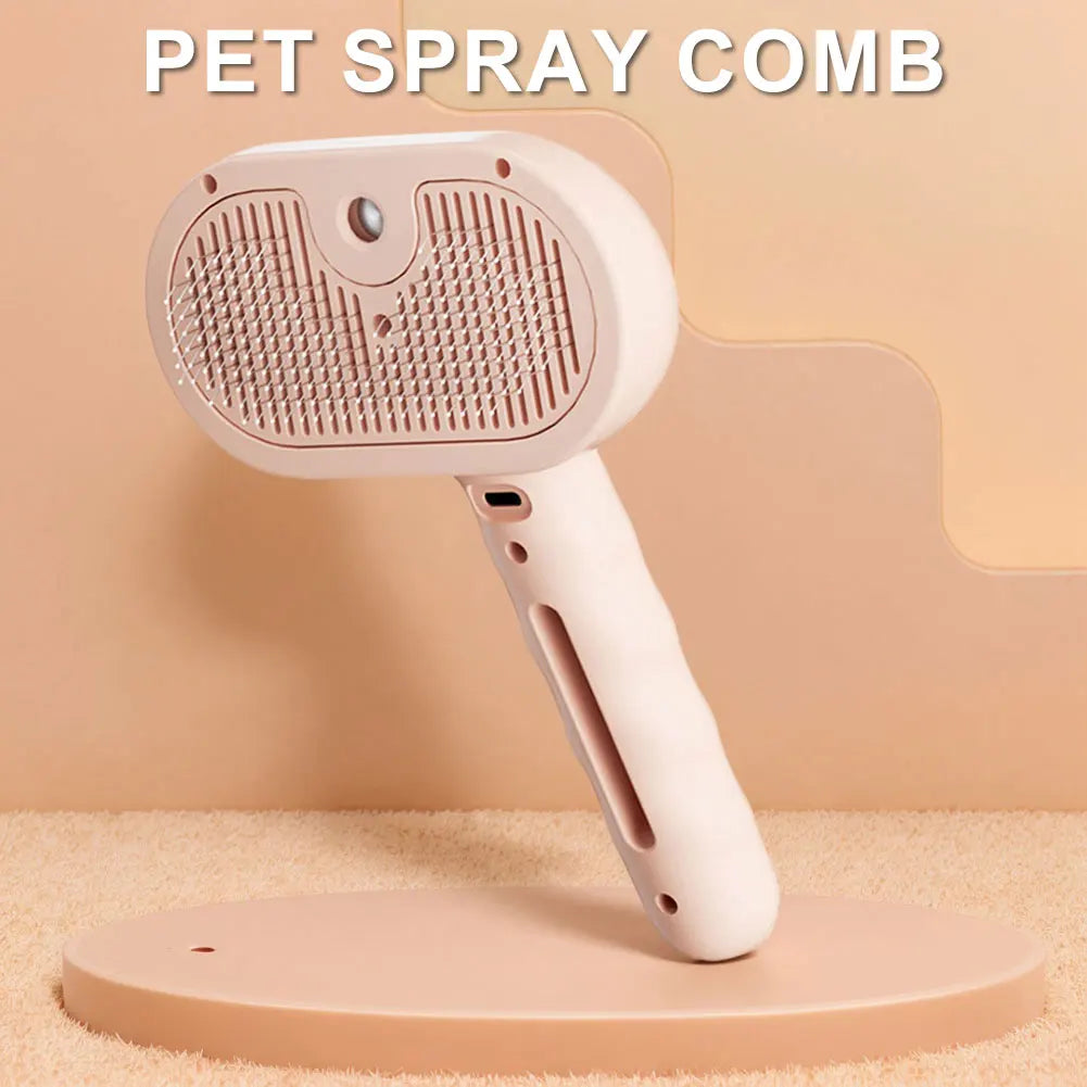 Shunmaii 3 In 1 Cat Steam Brush Grooming And Hair Cleaning