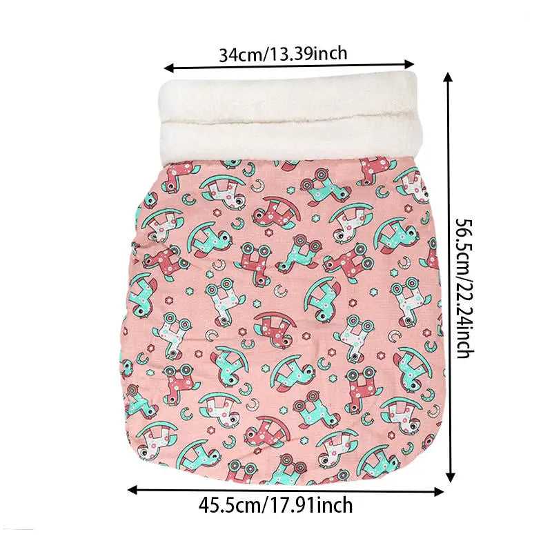 Cat Sleeping Bag Nest Winter Warmth Semi Enclosed Bed