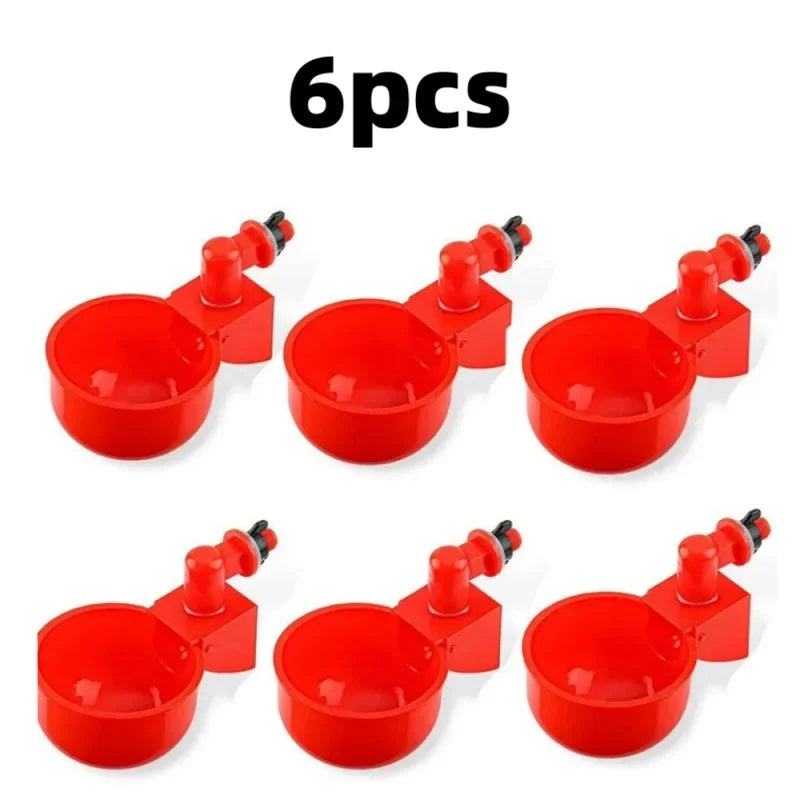 Free shipping Poultry Water Dispenser Chicken Goose Automatic Drinker Plastic Water Feeder Quail Drinker Farm Yard Accessories