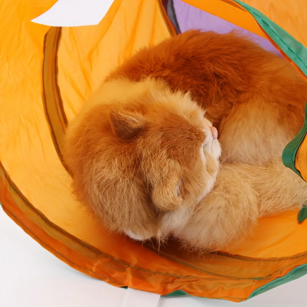 Large Size Cat Tunnels Four Pack Durable Suede For Cats