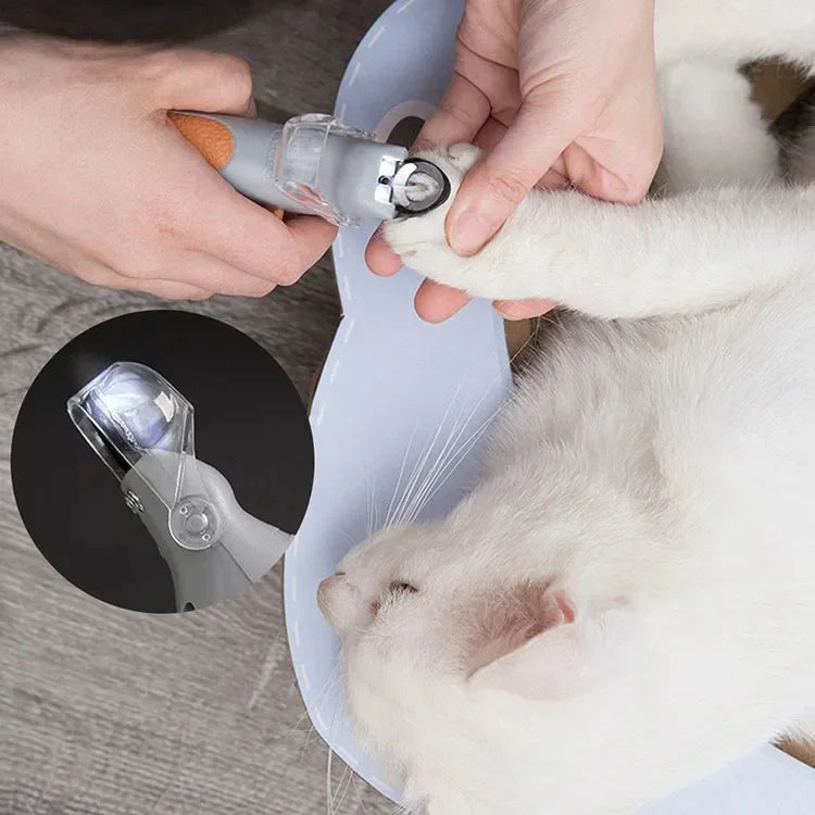 Hign-concerned LED Nail Clipper For Cats Dogs Pet Grooming