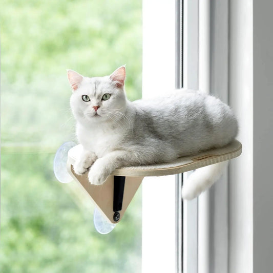 MEWOOFUNCN Cat Window Perch Hammock With Suction Cup Indoor
