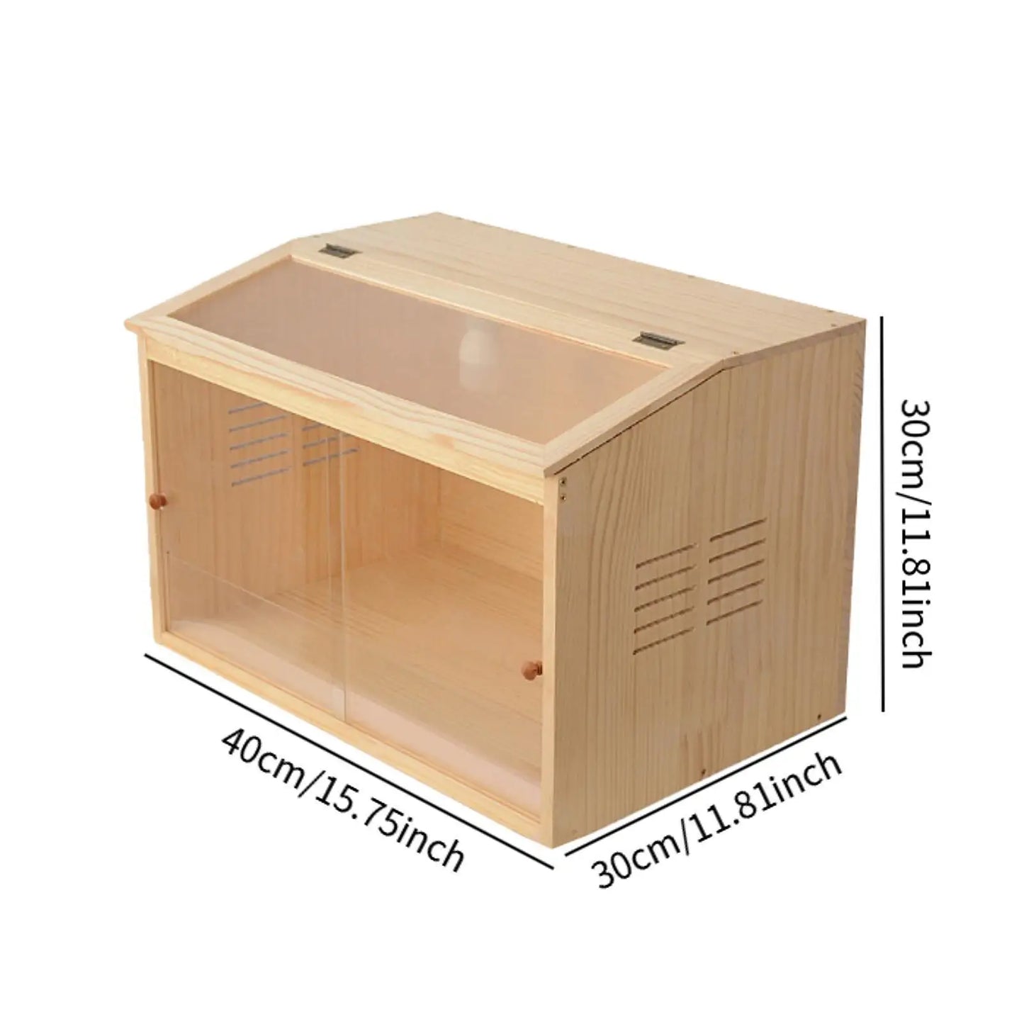 Wooden Chick Brooder Box Small Animals Hamster Habitat