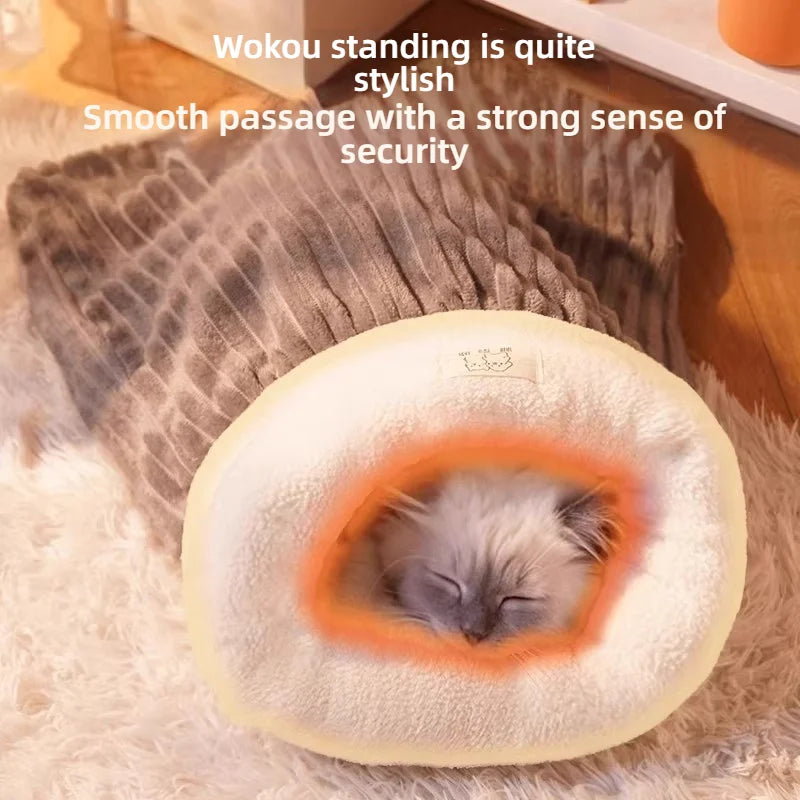 ZhejiangChoice Portable Cat Bed Cozy Travel Nest