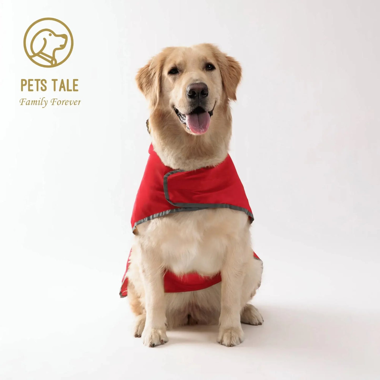 PETS TALE All Weather Dog Raincoat Waterproof Durable Coat