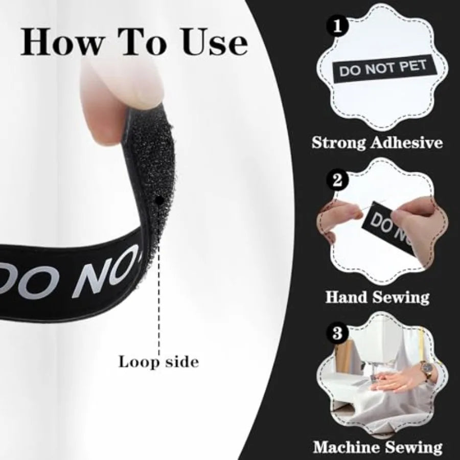 Giantree Service Dog Patches Do Not Pet Removable Vest