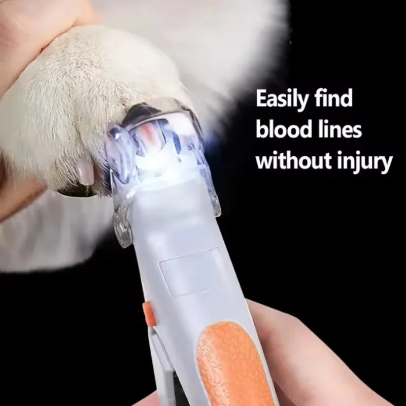 Hign-concerned LED Nail Clipper For Cats Dogs Pet Grooming