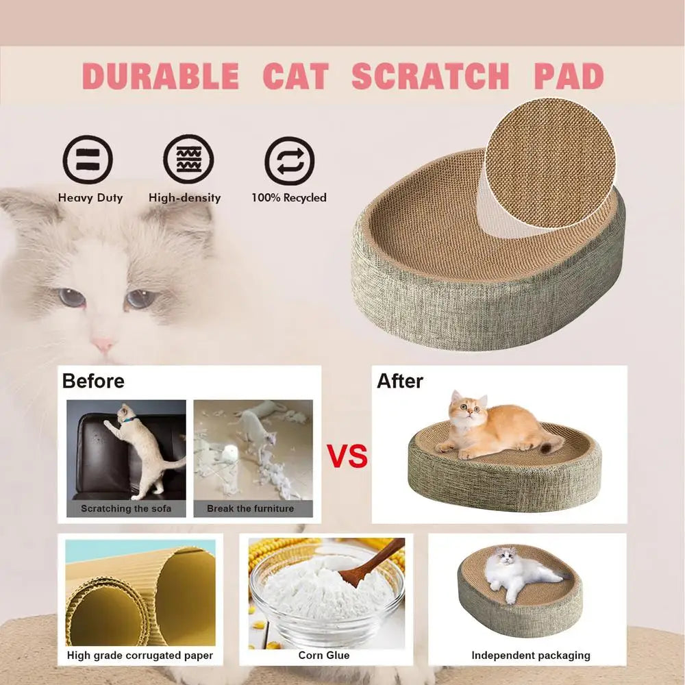 Cat Accessories 2In1 Cat Scratching Board For Furniture Protection