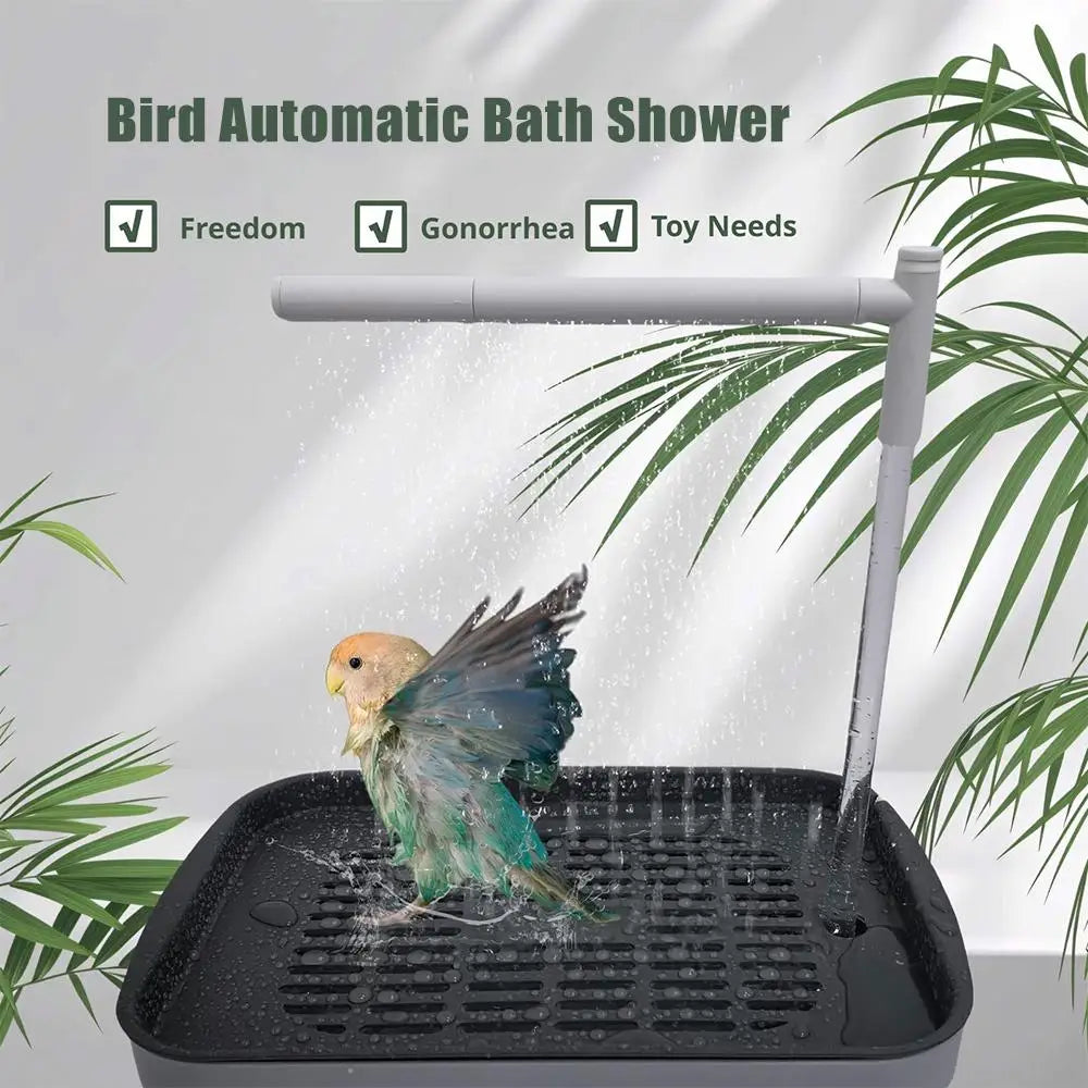 Choice Parrot Bird Bath Tub Automatic Circulating Water USB Fountain