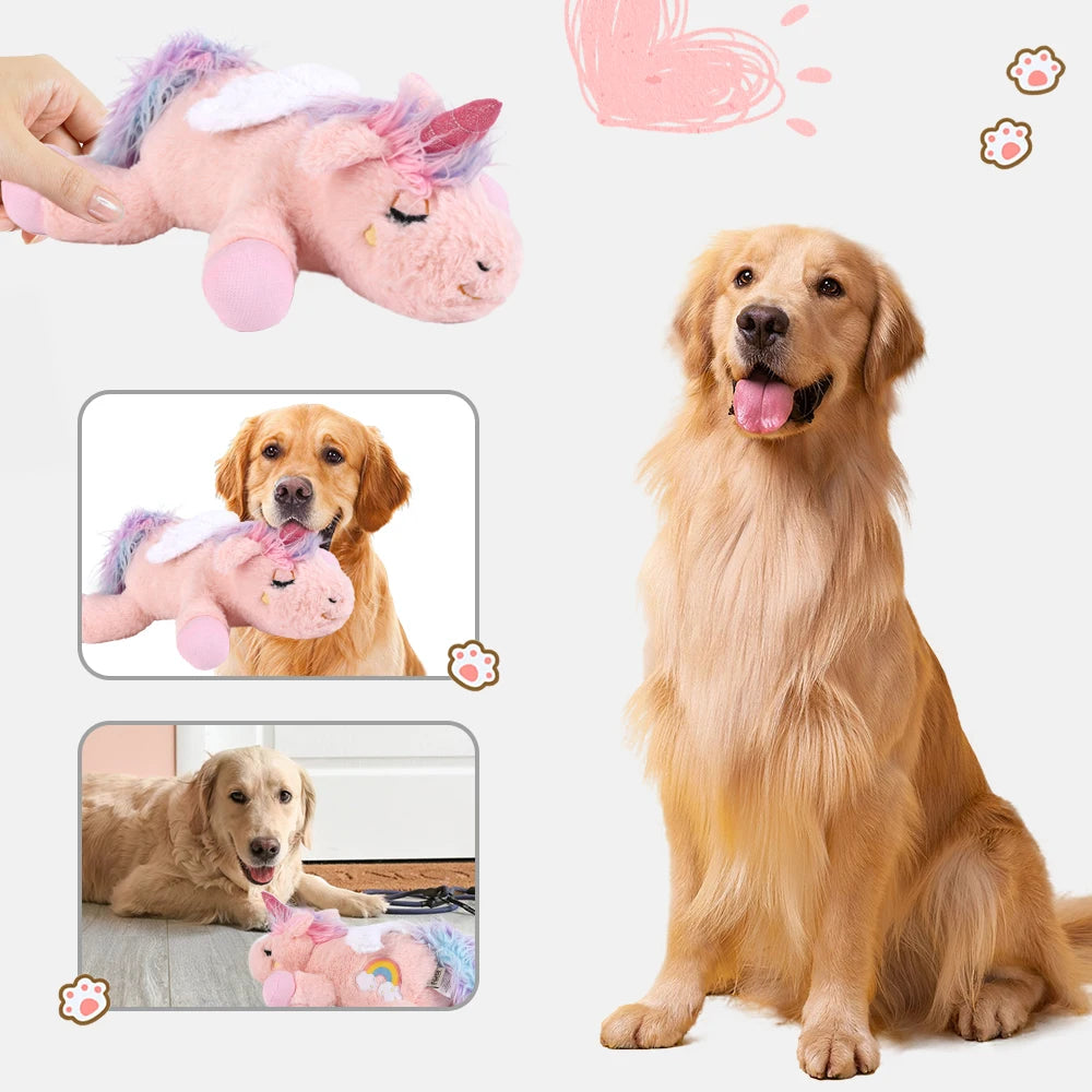 Unicorn Heartbeat Plush Dog Toy For Cats And Dogs Halloween