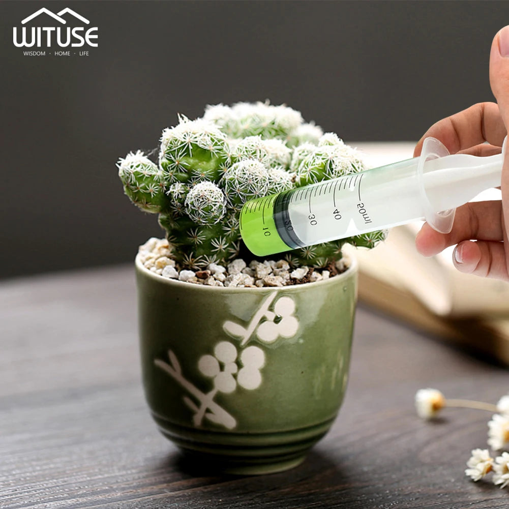 Choice Plastic Syringe Set No Needle For Nutrients Pack