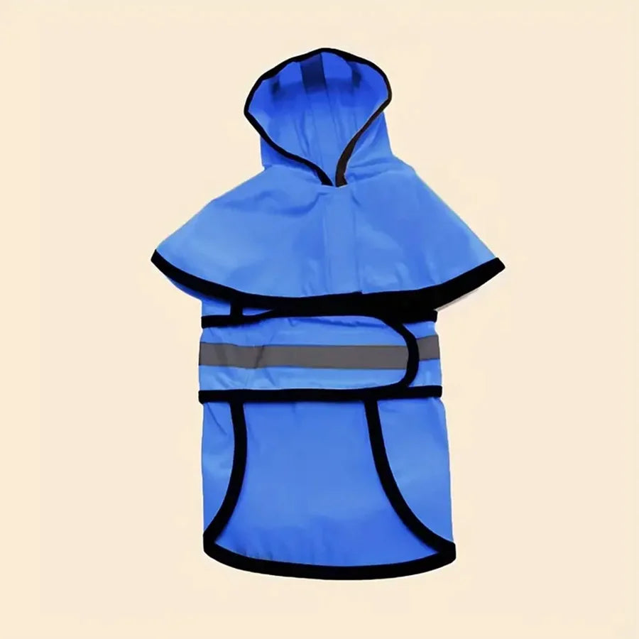 High-concerned Adjustable Waterproof Windproof Dog Raincoat