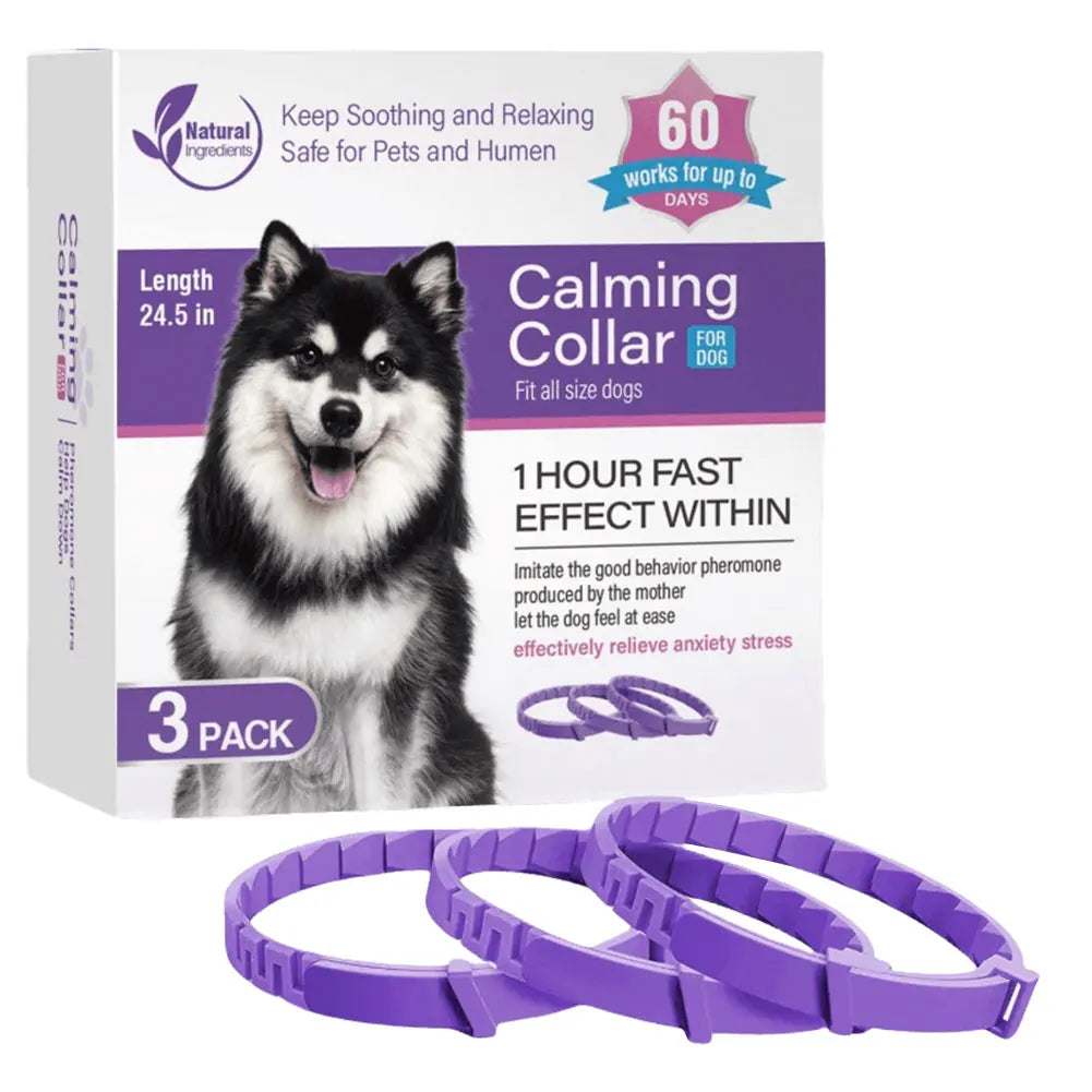 Winnereco Pet Calming Collar Stress And Anxiety Relief