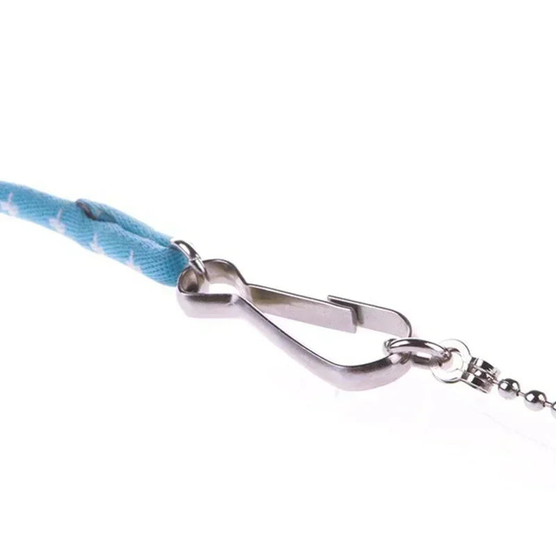 New Adjustable Soft Strap Leash for Small Pets Birds Parrots Mice Hamsters Ferrets Rats and Pigs