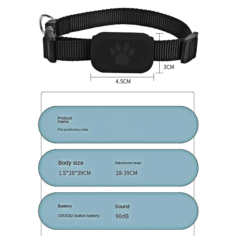 ShunmaiiHign-concerned Pet GPS Tracker With Collar