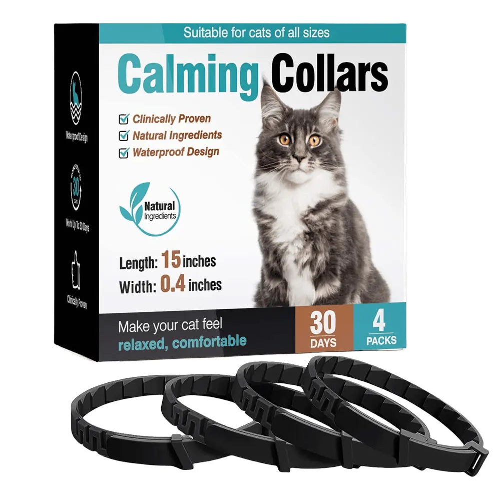 Winnereco Pet Calming Collar Stress And Anxiety Relief